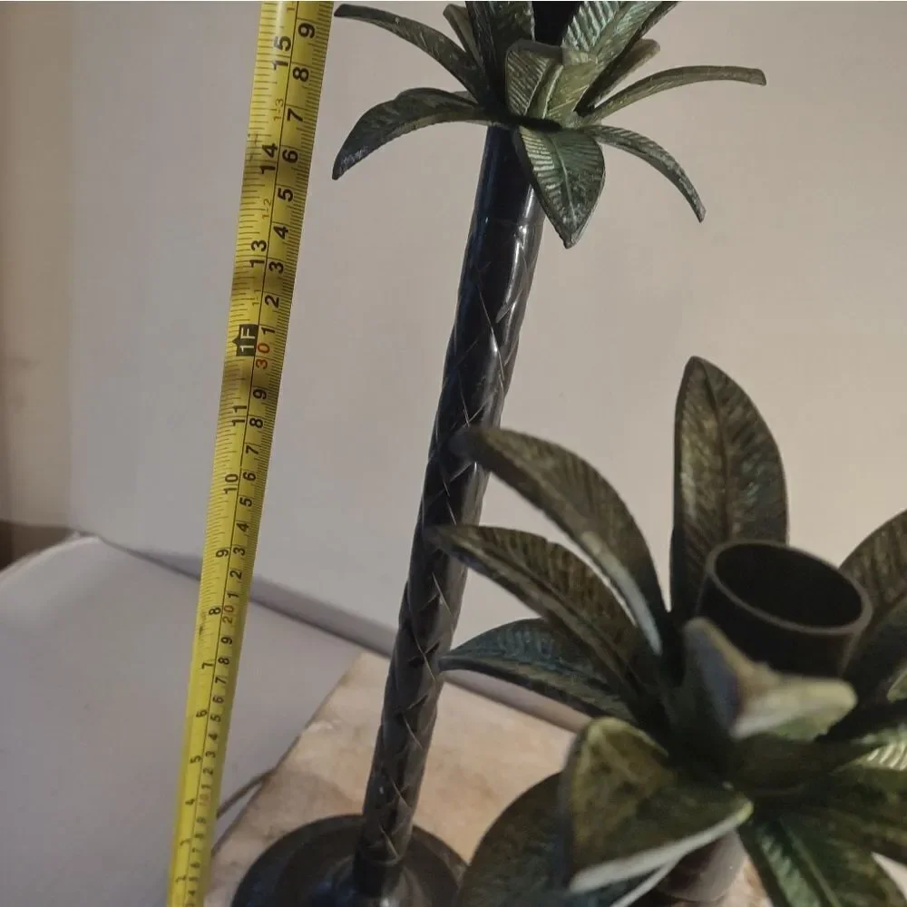 👍 Palm Tree Candle Holders C5